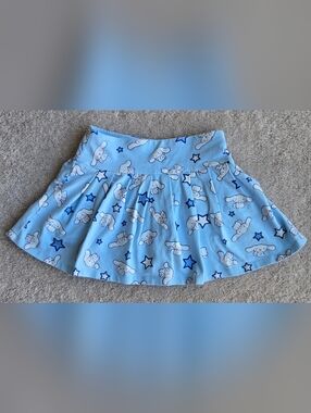 Sanrio Blue Cinnamoroll Star Print Skort